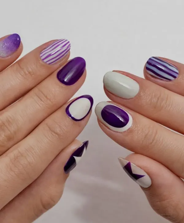 BTS nail design 7