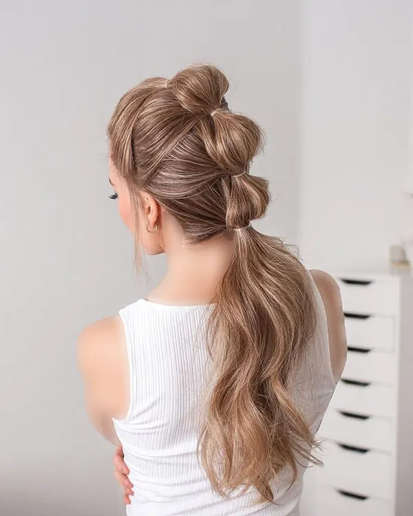 Bubble hair texture 12