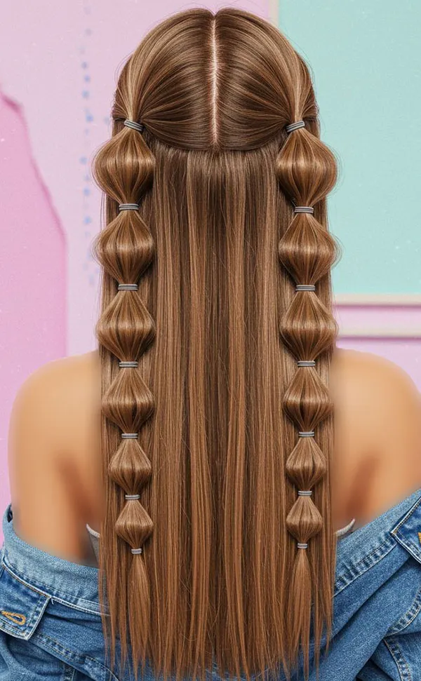 Bubble hair texture 15