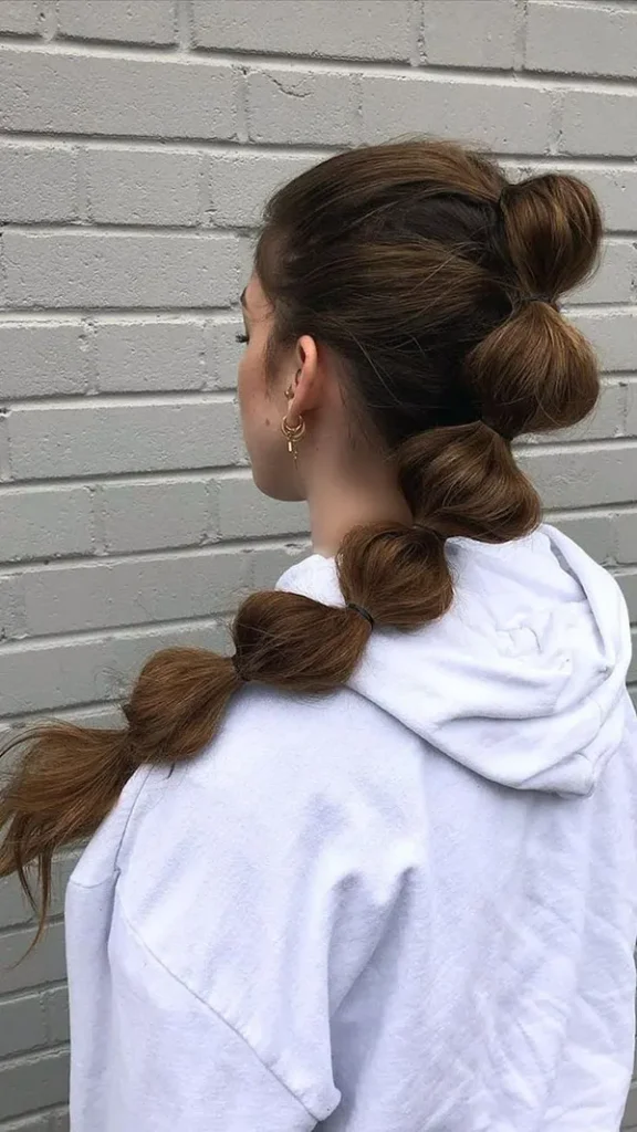 Bubble hair texture 20