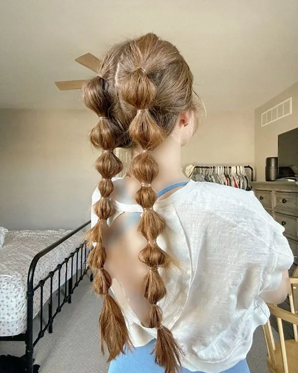 Bubble hair texture 25