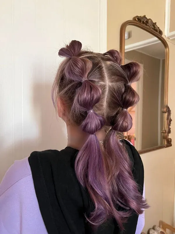 Bubble hair texture 30