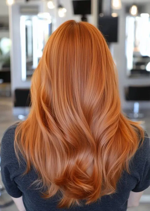 33 مدل رنگ موی هویجی؛ شیکترین انتخاب برای تغییر چهره! 7 Carrot hair color 1