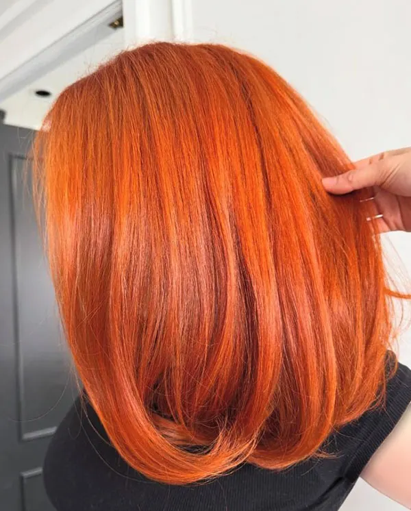 33 مدل رنگ موی هویجی؛ شیکترین انتخاب برای تغییر چهره! 22 Carrot hair color 13