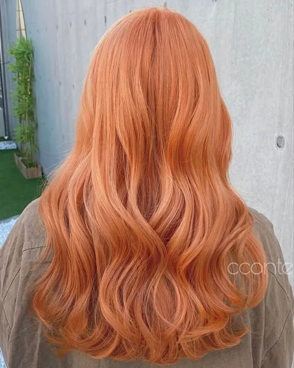 33 مدل رنگ موی هویجی؛ شیکترین انتخاب برای تغییر چهره! 23 Carrot hair color 14