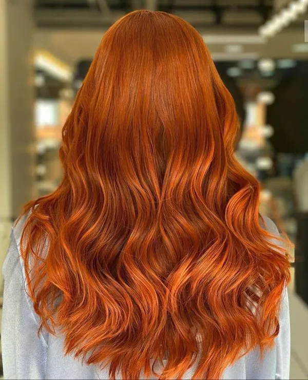 33 مدل رنگ موی هویجی؛ شیکترین انتخاب برای تغییر چهره! 25 Carrot hair color 16