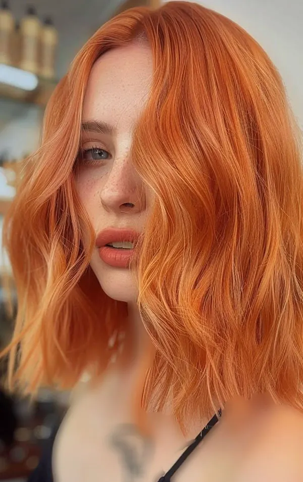 33 مدل رنگ موی هویجی؛ شیکترین انتخاب برای تغییر چهره! 27 Carrot hair color 18
