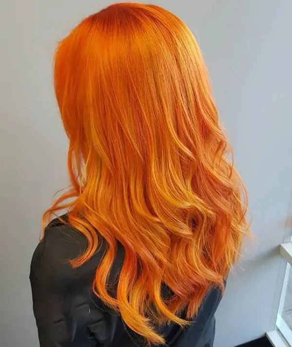 33 مدل رنگ موی هویجی؛ شیکترین انتخاب برای تغییر چهره! 31 Carrot hair color 22