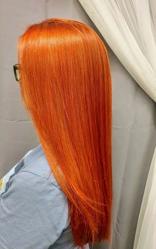 33 مدل رنگ موی هویجی؛ شیکترین انتخاب برای تغییر چهره! 30 Carrot hair color 25