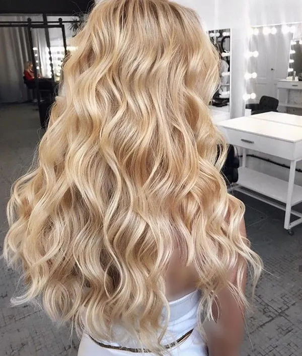 Champagne hair color 12