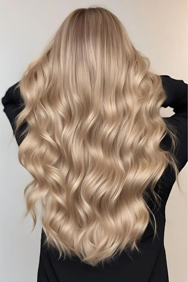 Champagne hair color 23