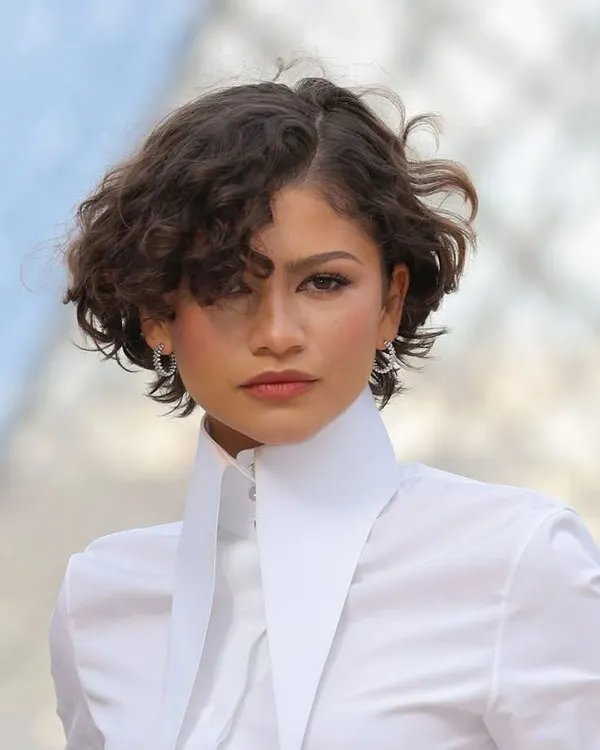 Curly hair cut 11