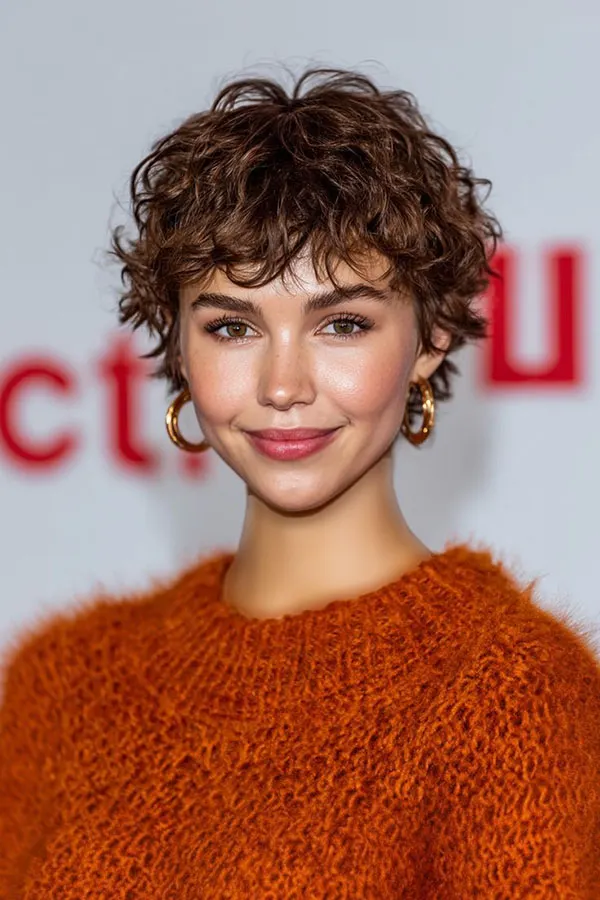 Curly hair cut 13