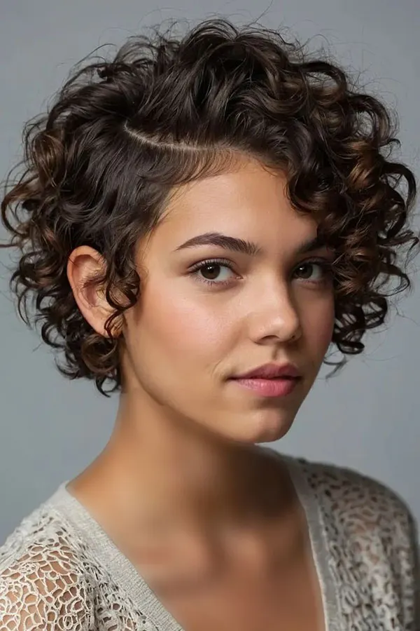 Curly hair cut 4
