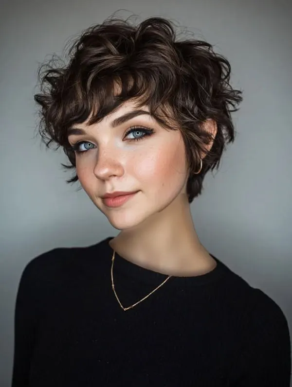 Curly hair cut 7