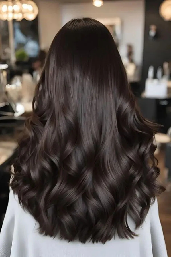 Dark brown hair color 11