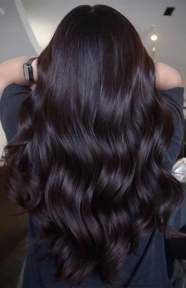 Dark brown hair color 19