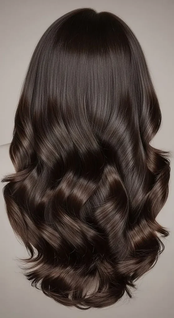 Dark brown hair color 25