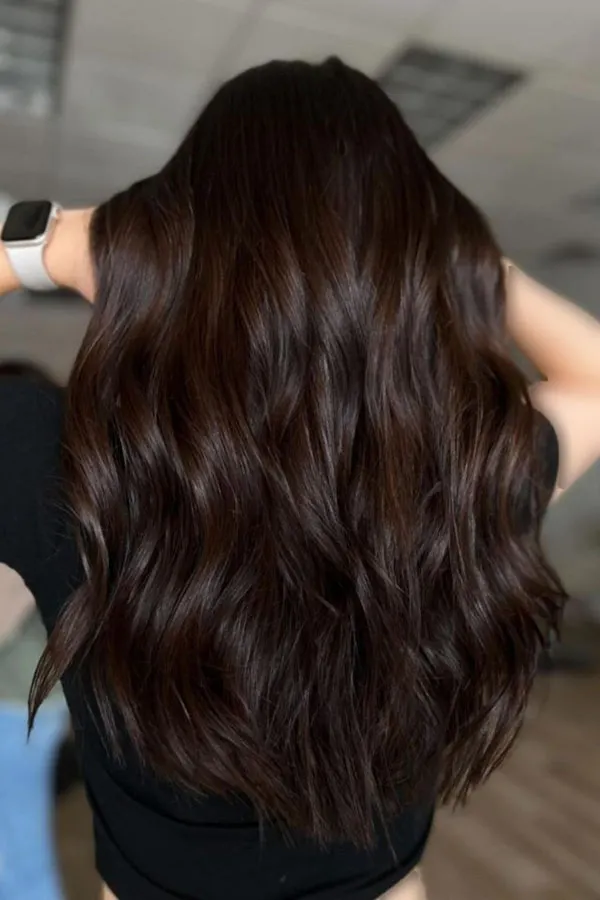 Dark brown hair color 30