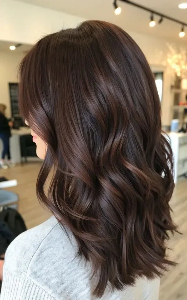 Dark brown hair color 5
