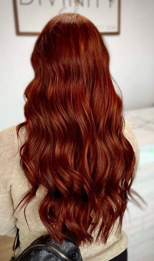 Dark copper hair color 13