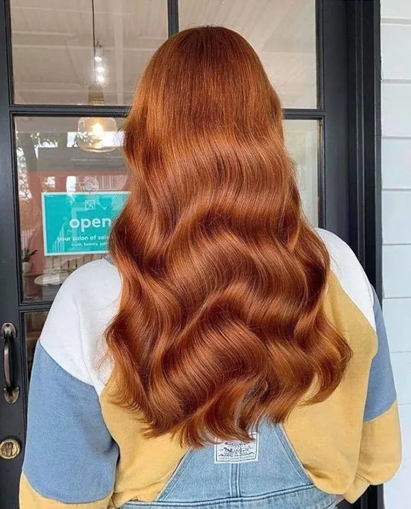 Dark copper hair color 18