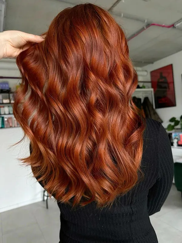 Dark copper hair color 24