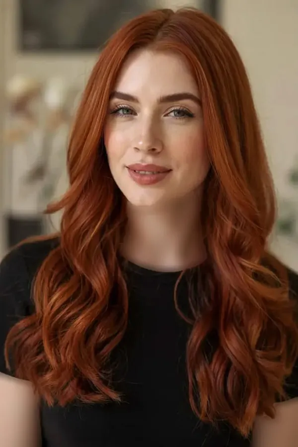 Dark copper hair color 26