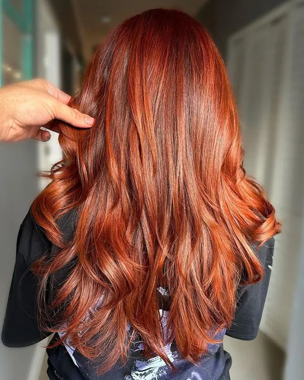 Dark copper hair color 27