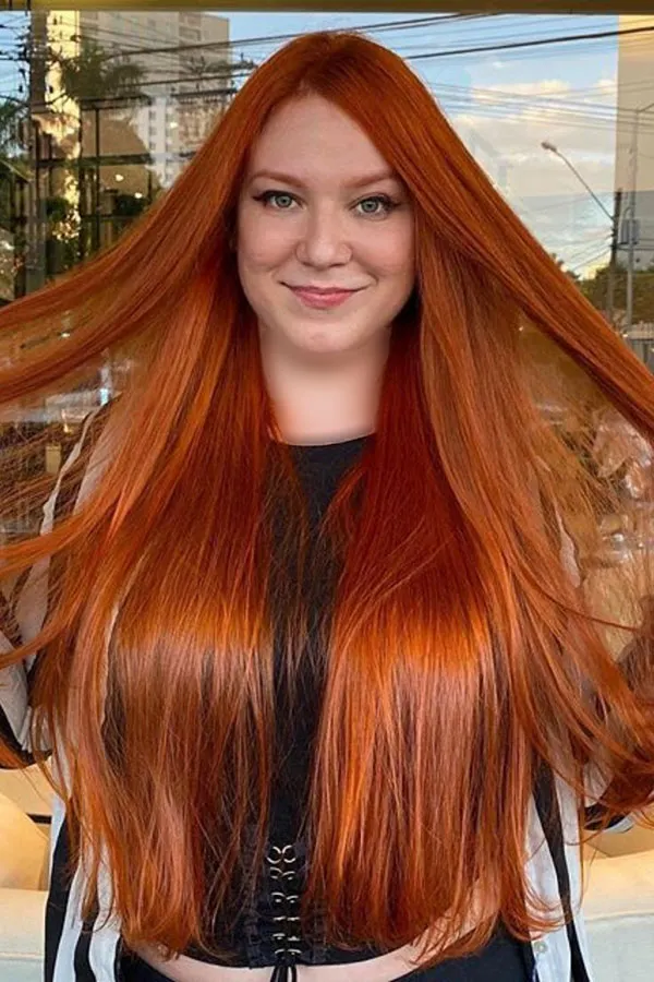 Dark copper hair color 29