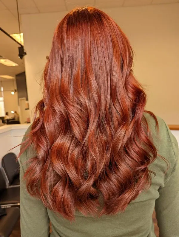 Dark copper hair color 7