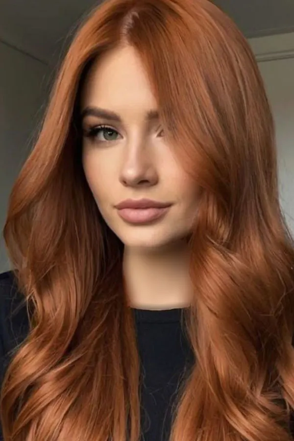 Dark copper hair color 9