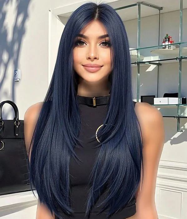 Dark red hair color 13
