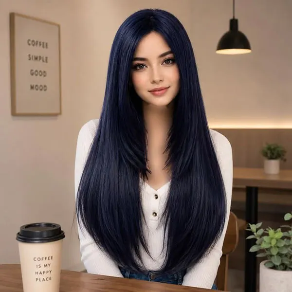Dark red hair color 14