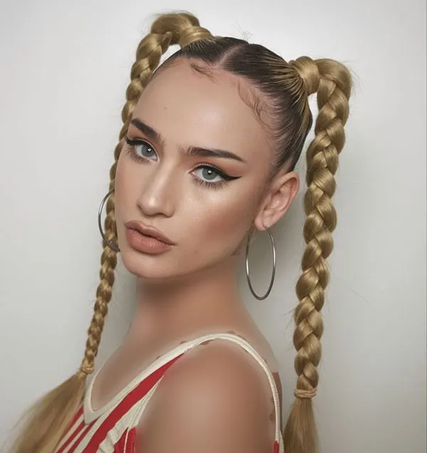 34 مدل بافت دو طرفه مو زنانه؛ مدل ترندی برای استایل روزمره و مهمانی! 15 Double sided hair weave 10