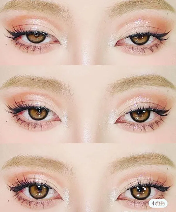 محبوب ترین مدل آرایش عروسکی چشم 1405؛ وقتی نگاهت کیوت میشود، نه مصنوعی! 23 Eye doll makeup 14