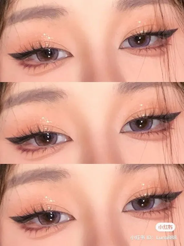 محبوب ترین مدل آرایش عروسکی چشم 1405؛ وقتی نگاهت کیوت میشود، نه مصنوعی! 31 Eye doll makeup 22