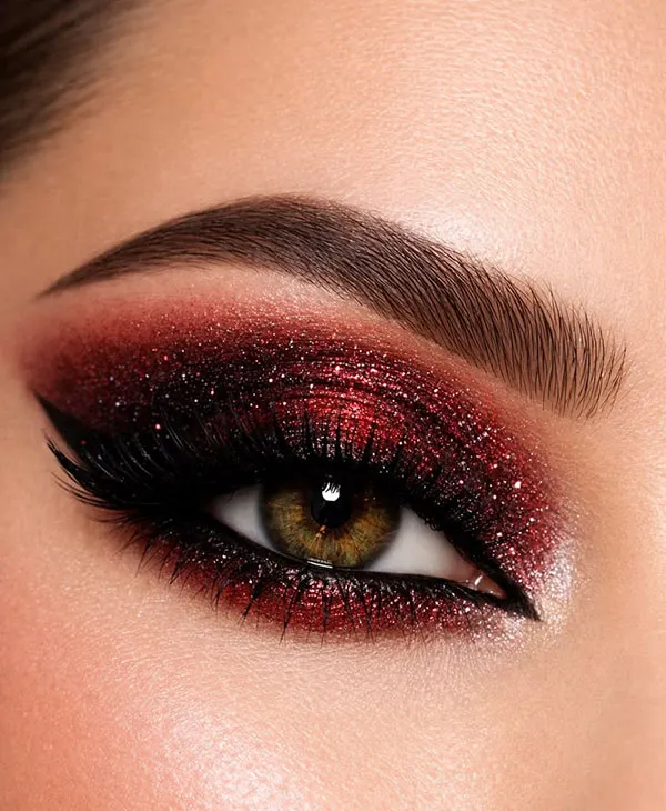34 عکس سایه چشم جدید و فوق العاده برای مهونی و عروسی! 6 Eye shadow photo 1