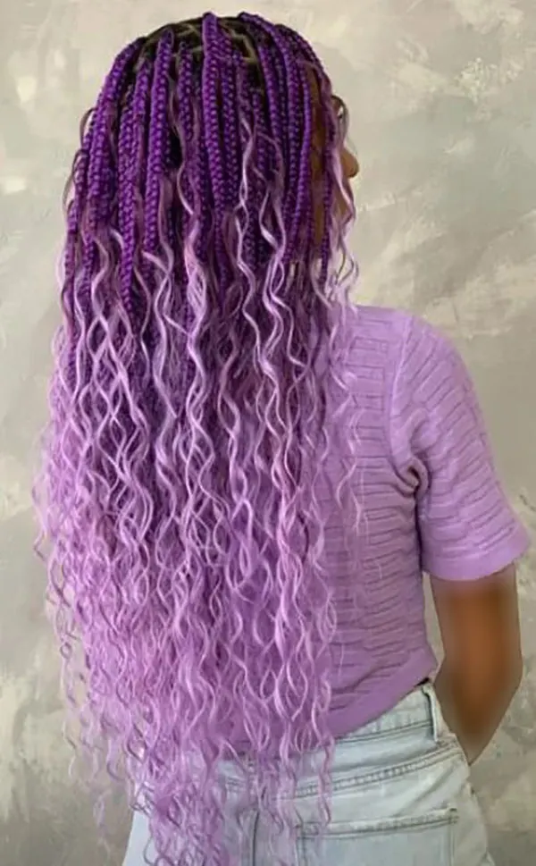 33 مدل بافت مو با موی اضافه رنگی که امسال همه عاشقش شدن! 18 Hair weave model with colored extra hair 14