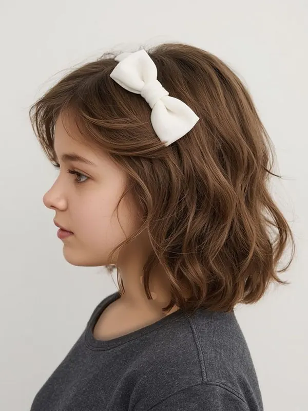 مدل مو برای دختر 12 ساله برای عروسی کوتاه | شیک، کیوت و مناسب سن! 13 Hairstyles for a 12 year old girl for a short wedding 10