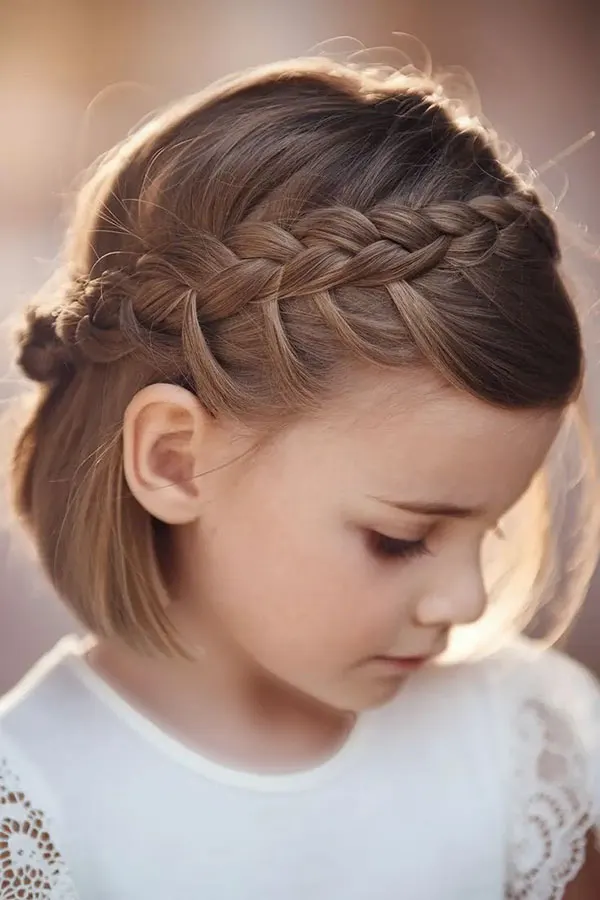 مدل مو برای دختر 12 ساله برای عروسی کوتاه | شیک، کیوت و مناسب سن! 18 Hairstyles for a 12 year old girl for a short wedding 12