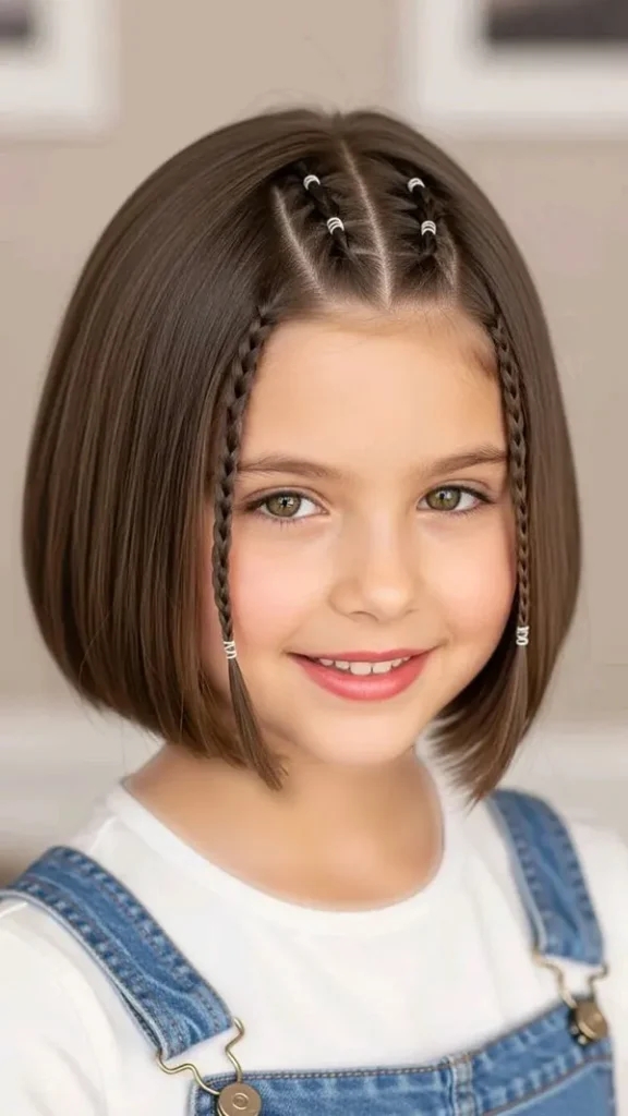 مدل مو برای دختر 12 ساله برای عروسی کوتاه | شیک، کیوت و مناسب سن! 23 Hairstyles for a 12 year old girl for a short wedding 16