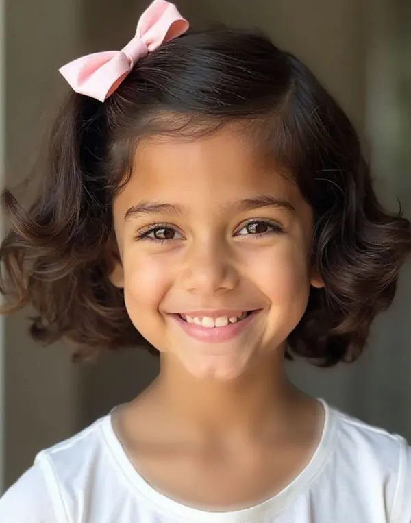 مدل مو برای دختر 12 ساله برای عروسی کوتاه | شیک، کیوت و مناسب سن! 25 Hairstyles for a 12 year old girl for a short wedding 18