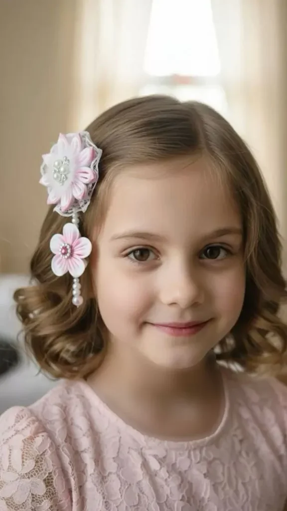 مدل مو برای دختر 12 ساله برای عروسی کوتاه | شیک، کیوت و مناسب سن! 16 Hairstyles for a 12 year old girl for a short wedding 29