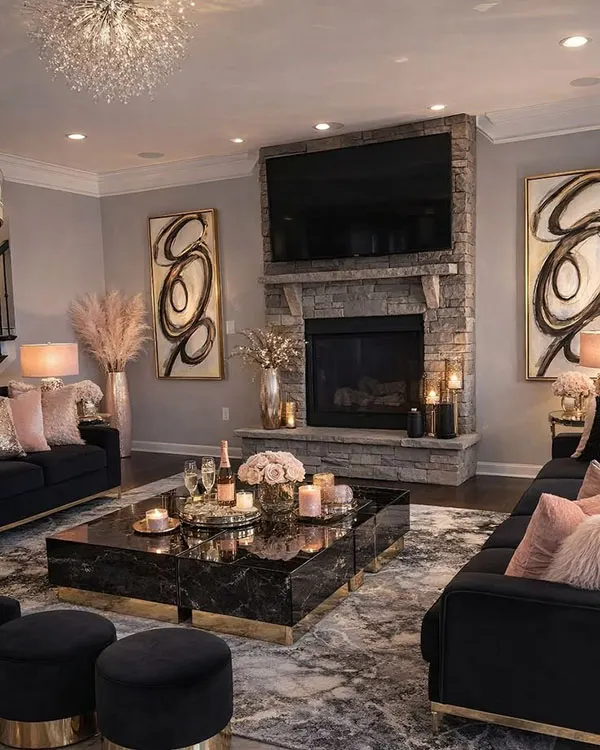 Modern and wonderful home interior decoration 4