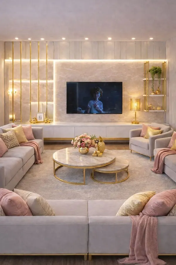 Modern and wonderful home interior decoration 6