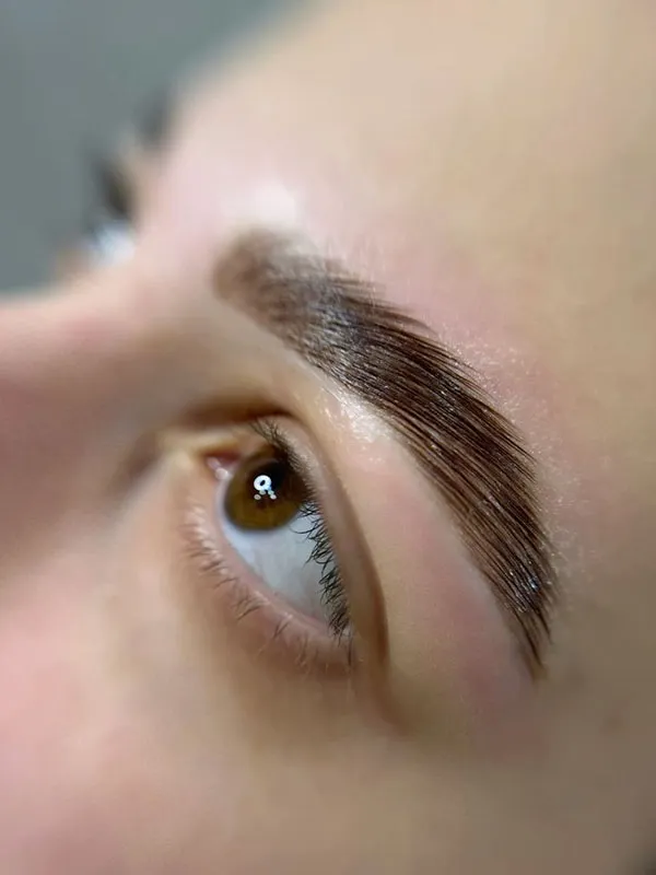 32 مدل کاشت ابرو طبیعی؛ انتخاب دخترهایی که از مداد ابرو خسته شدهاند! 4 Natural eyebrow implantation 1