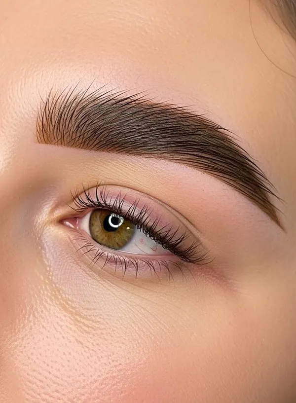 32 مدل کاشت ابرو طبیعی؛ انتخاب دخترهایی که از مداد ابرو خسته شدهاند! 22 Natural eyebrow implantation 19