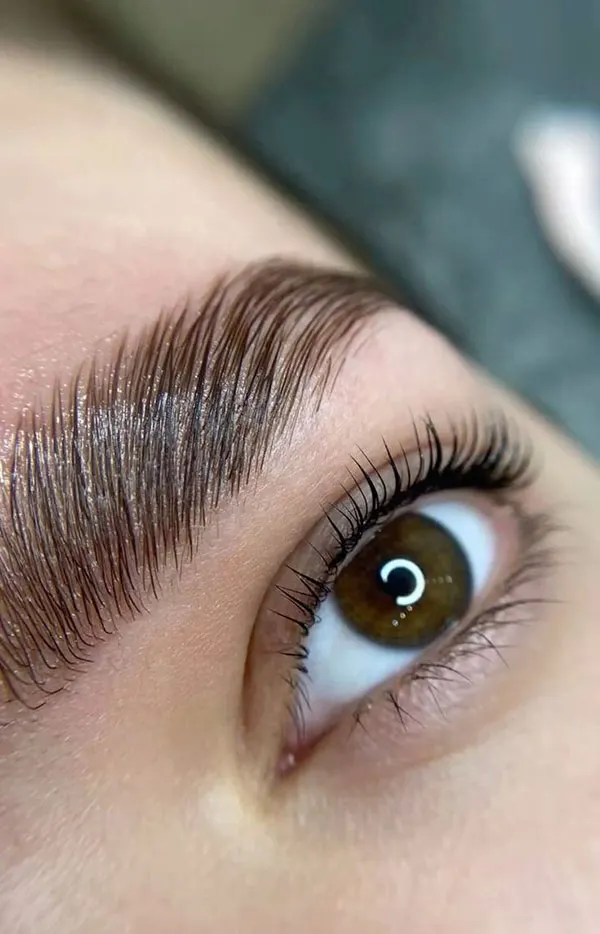 32 مدل کاشت ابرو طبیعی؛ انتخاب دخترهایی که از مداد ابرو خسته شدهاند! 23 Natural eyebrow implantation 22