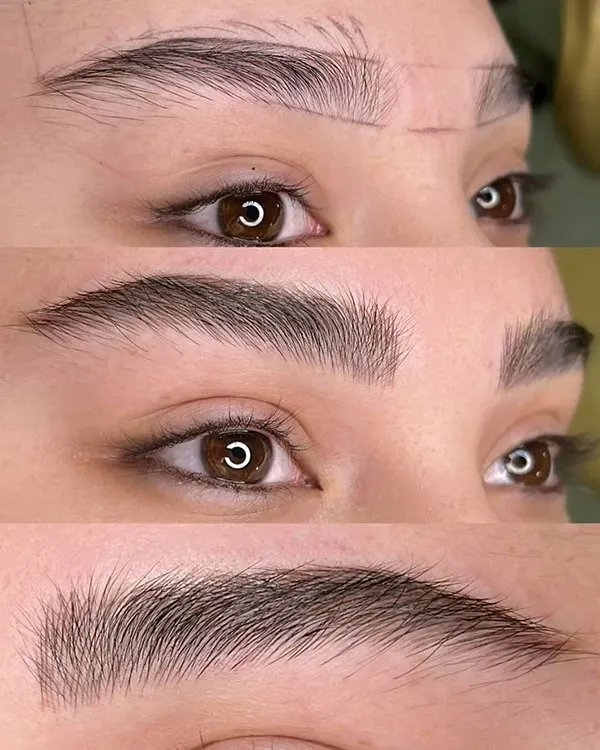32 مدل کاشت ابرو طبیعی؛ انتخاب دخترهایی که از مداد ابرو خسته شدهاند! 26 Natural eyebrow implantation 26